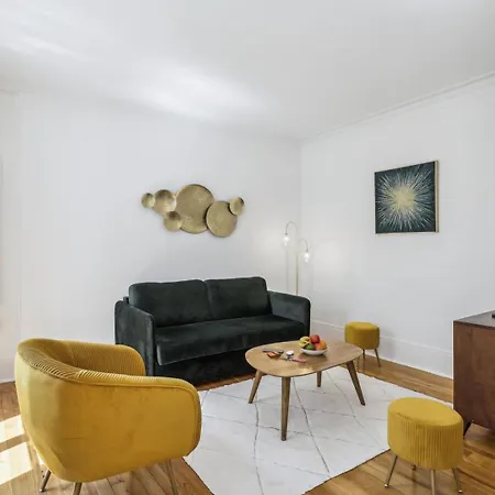 Apartment Bnbnook - Light-filled 1br Close To Eiffel Tower Paris